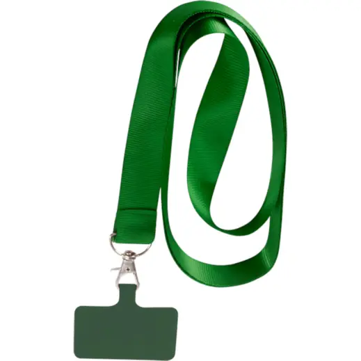Cellphone Petersham Neck Lanyard Green